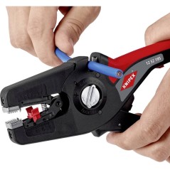 Knipex PreciStrip16 Cable Cutter - Precision Cutting Tool for Effortless Cable Stripping | 4003773085829